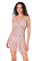 Women'S, Pink, Short Tulle Nightgown