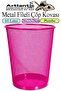 Colorful Trash Can with Stainless Steel Mesh 1 Piece Office Desk School Trash Can Metal Perforated Easy Use