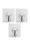 Bathroom Hanger - Silver-colored