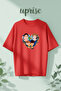 Heated Rivalry Printed Cotton Oversize T-Shirt