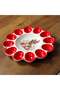 Holder for 12 Easter Eggs with Rabbit Pattern Ø30 centimeters - 3