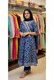 Women’s Rayon Printed Long Kurta Salwar Suit Set 3 Piece – Unstitched Ethnic Dress with Dupatta. - 3