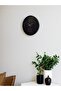 36cm Black Style Mechanism for Office Home Office Wall Clock - 3