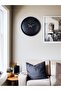 36cm Black Style Mechanism for Office Home Office Wall Clock
