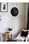 36cm Black Style Mechanism for Office Home Office Wall Clock - 2