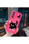 Samsung Galaxy S25 Compatible Pink Red Silicone Case Shockproof Camera Protection