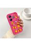 Tecno Spark Go 2024 Compatible Pink Red Silicone Case Shockproof Camera Protection - 2