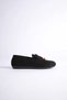 Women's black suede daily shoes tr19ms03a - 3
