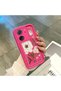 Mi 13T/Mi 13t Pro Compatible Pink Red Silicone Case Shockproof Camera Protection - 3