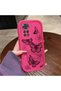 Redmi Note 11/Note 11S Compatible Pink Red Silicone Case Shockproof Camera Protection - 5