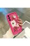 Samsung Galaxy A56 Compatible Pink Red Silicone Case Shockproof Camera Protection - 3
