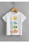 Pokemon Printed White Kids T-Shirt