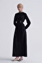 Waist Detailed Dress Black