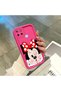 Realme C21Y/C25Y Compatible Pink Red Silicone Case Shockproof Camera Protection - 3