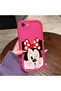 Pink Red Silicone Case Compatible with iPhone 7/8/Se 2020 2022 Shockproof Camera Protection - 5