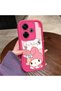 Poco M6 4g Compatible Pink Red Silicone Case Shockproof Camera Protection - 4