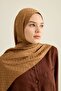 شال من سلسلة جاكار الحريرية بنمط حلقي - 2