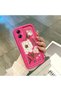 Samsung Galaxy A04E Compatible Pink Red Silicone Case Shockproof Camera Protection - 3