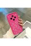 Redmi A4 Compatible Pink Red Silicone Case Shockproof Camera Protection - 3