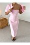 Strapless Long Length Women's Regina Dress with Cape - 5
