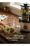 Slow Juicer 250W | Masticating Juicer Extractor for Fruits & Vegetables | Cold Press Juicer - 4