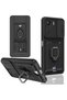 Zengemtx Redmi 13C Case Zuma Silicone with Business Card Holder and Ring (114557) - Black