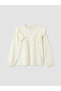 Lcw Kidsecru Ruffle Detailed Crew Neck Girls' Blouse