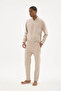 95% Cotton New Season Men's Stylish Design Snap Fastener Tracksuit Set - 3