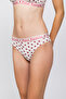 Women's Slip Panties - Burgundy Hearts - 4