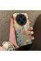 Vivo X300 Compatible Stylish Floral Scratch-Resistant Phone Case