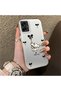 Samsung Galaxy A06 4G/5G Compatible Stylish Phone Case with Bow and Ribbon Dog Figure