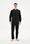95% Cotton New Season Men's Stylish Design Snap Fastener Tracksuit Set - 6