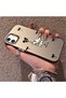 Stylish Phone Case with Bow and Ribbon Dog Figure, Compatible with iPhone 12/12 Pro - 2