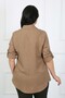 Women's Mink Soft Linen Large Size Shirt - 3