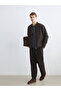 Vizyon New Season Brown Stand Collar Men's Jacket - 2