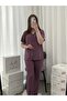 Women's Buttoned Short-Sleeved Milan Pajama Set - 3