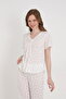 Jacquard Viscose Tie-Dye Women's Pajama Set - 2