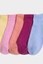 5-Pack Cotton Booties Socks for Girls G3971A8Ns - 4
