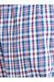 Deep Blue Checkered Short Sleeve Jersey Pyjamas Set (100% Cotton) - 5