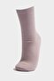 Women's Silvery Glitter 3-Piece Cotton Long Socks H3794Axns - 2