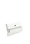 Silver & Polo Sp1134 Women's Portfolio & Clutch Crash White-White - 2