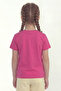Girls' Short Sleeve Crew Neck T-Shirt - 4