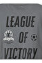 Gray Crew Neck Printed Boy's T-Shirt - 3