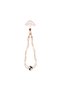 Ideal Pearl Series Pearl Stone Phone Wrist Strap Lanyard White-Rose Gold