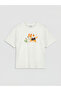 Lcw kids bicycle collar printed boy's t-shirt - 3