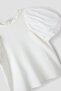 BG Store Girls' White Blouse - 6