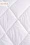 Liora Single White Quilt |   Ultra Soft Silicone Filled Fluffy |   155X215 cm - 6