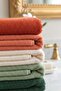 Natural Colorful 5-Piece 100% Cotton Towel Set 50X90 - 5