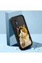 Mi 12 Lite Compatible Silicone Shock-Absorbing Phone Case with Milk Tea and Cat Figure - 2