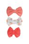 - Mira Assorted Big Ribbon Bow Headband for Babies - Multicolor